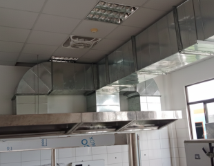 Thi công lắp đặt hệ thống ống dẫn khói