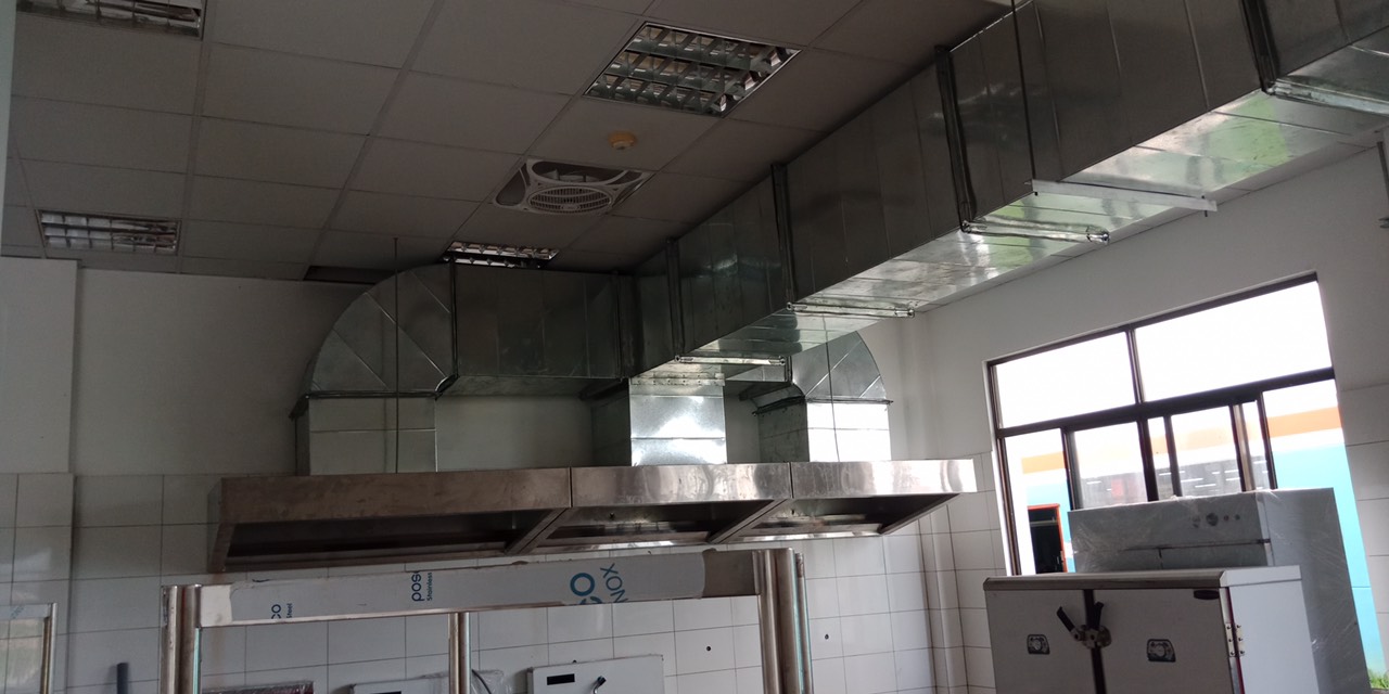 hệ thống ống gió tại khu công nghiệp bàu bàng